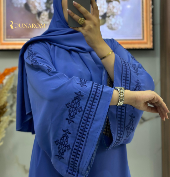 عباية مغربية عصرية مطرزة ✨