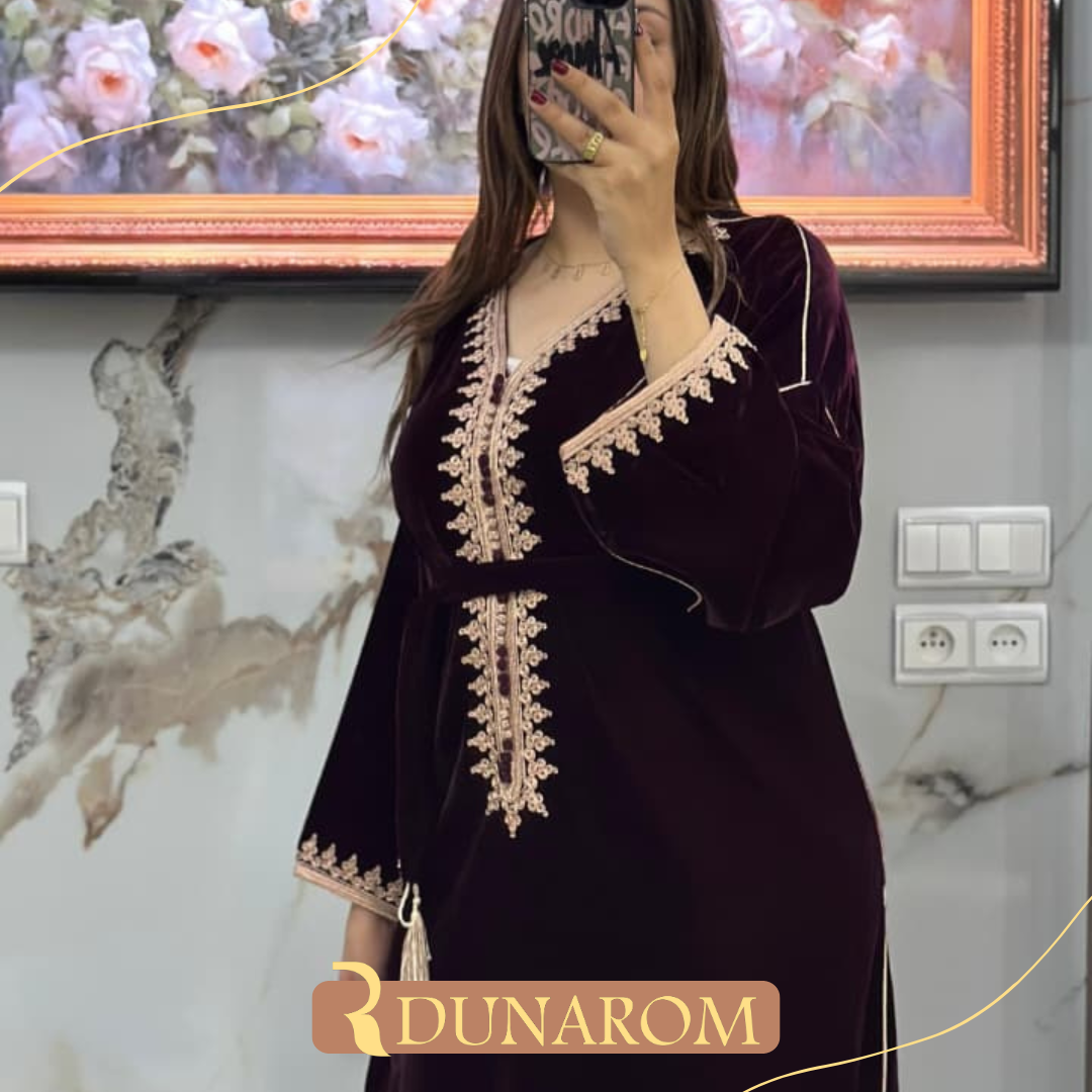 👑قفطان مبرة تاج الفاخر