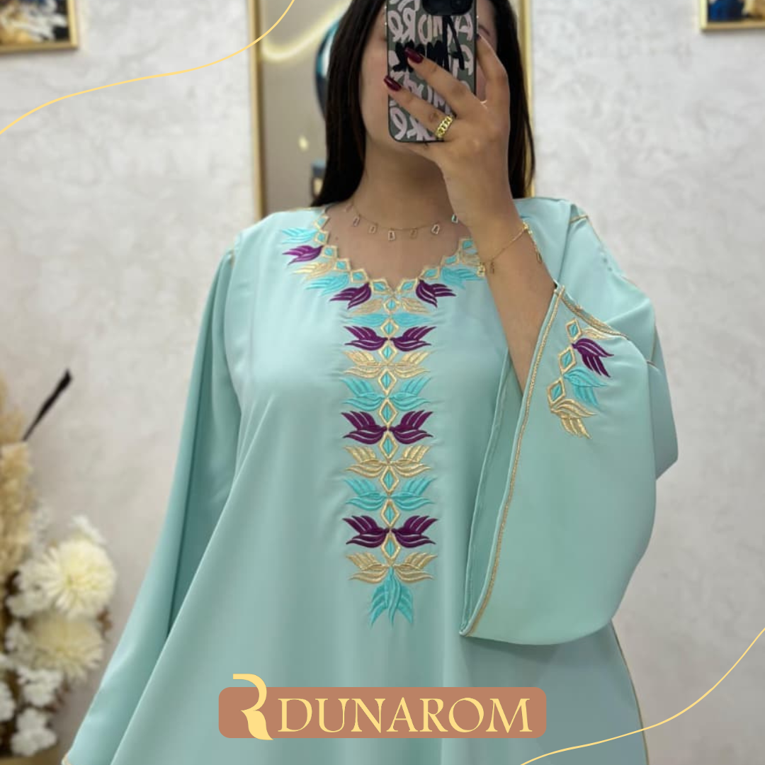 ❤️👑قفطان مغربي فصالة كلوش أنيق