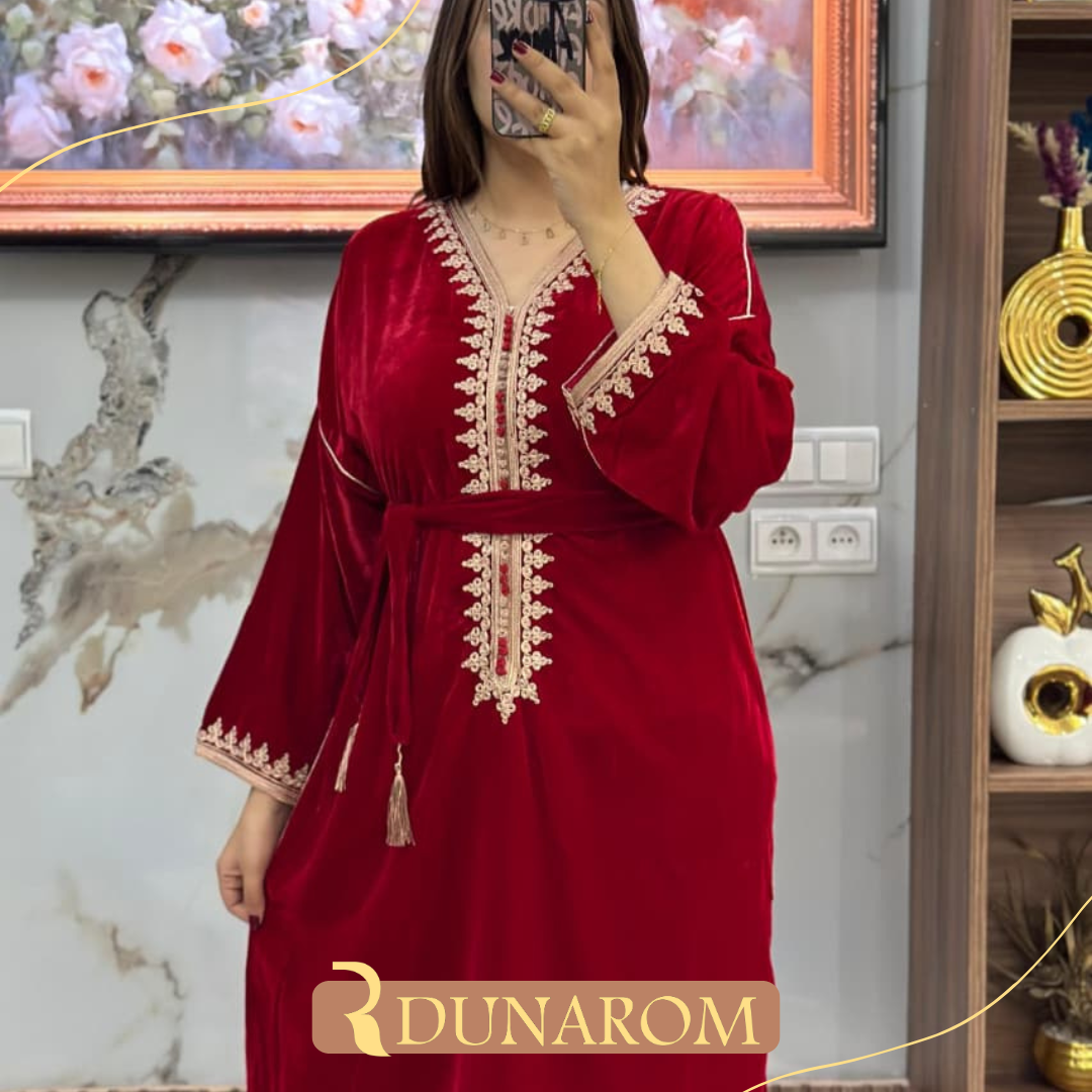 👑قفطان مبرة تاج الفاخر