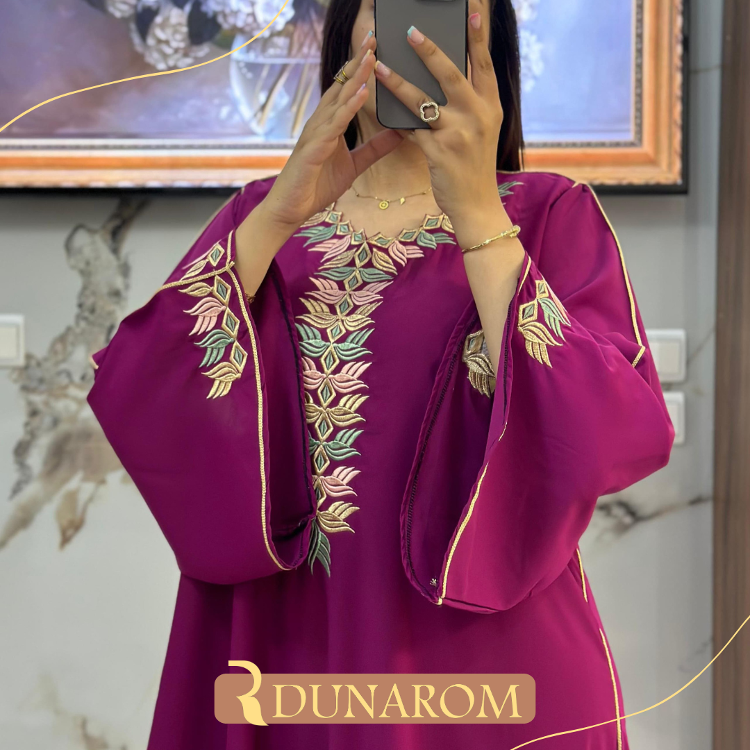 ❤️👑قفطان مغربي فصالة كلوش أنيق