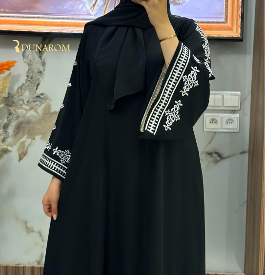 عباية مغربية عصرية مطرزة ✨