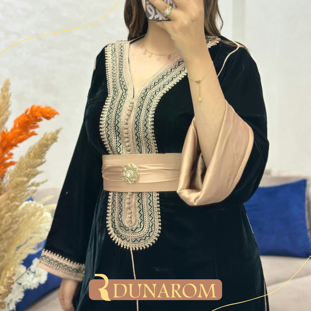 👑قفطان مبرة تاج الأنيق
