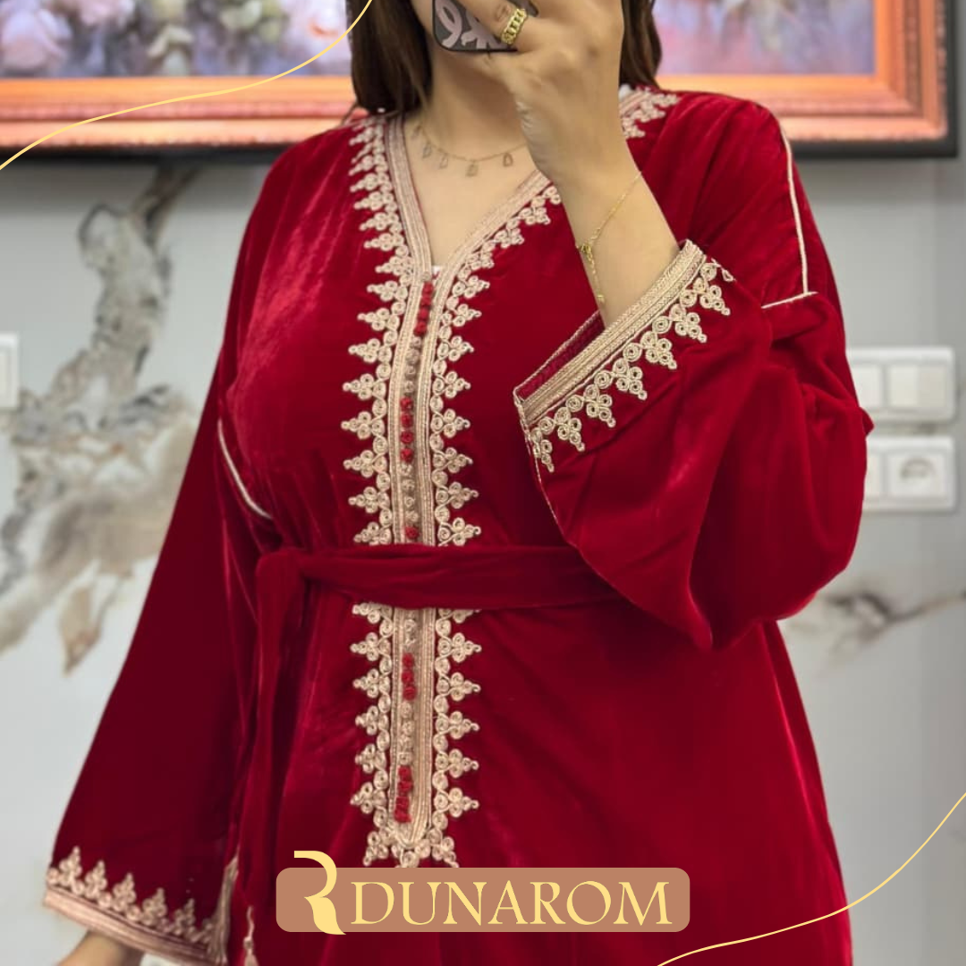 👑قفطان مبرة تاج الفاخر