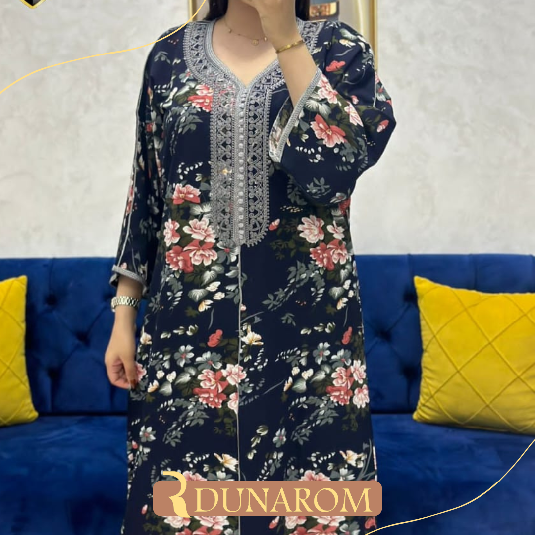 👑 قفطان مغربي بفصالة أنيقة وراقية
