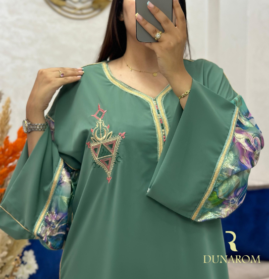👑😍 قفطان خلالة تزرزيت أنيق فصالة مخزني