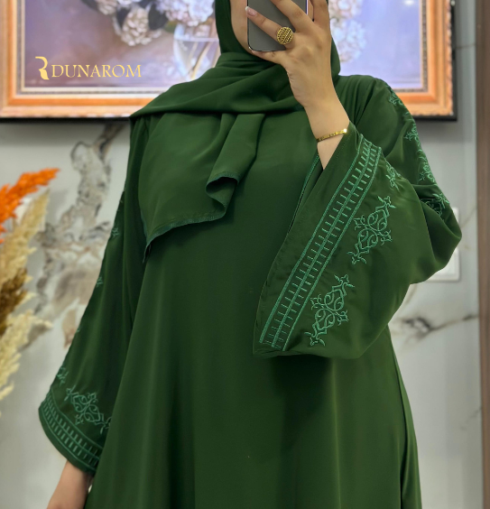 عباية مغربية عصرية مطرزة ✨