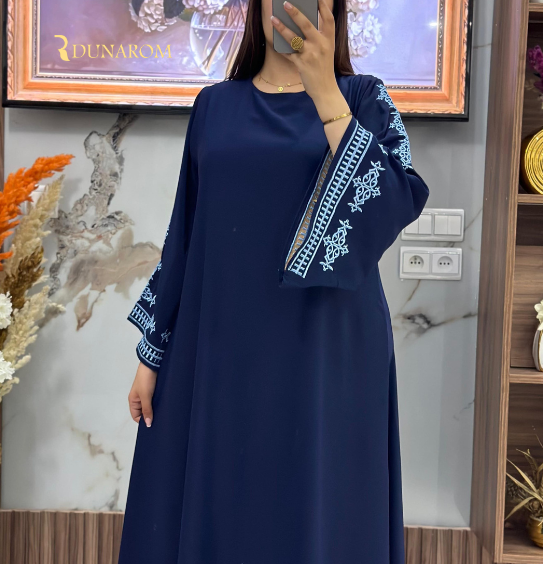 عباية مغربية عصرية مطرزة ✨