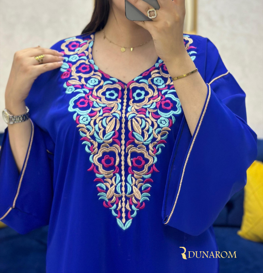 ❤️قفطان تطريز رباطي بالفصالة المخزنية