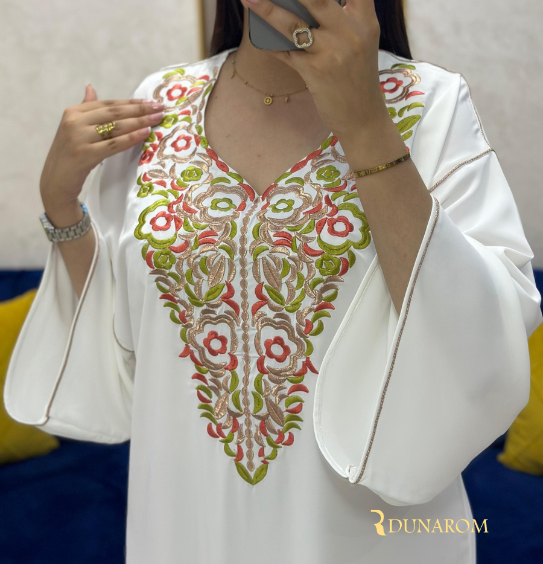 ❤️قفطان تطريز رباطي بالفصالة المخزنية