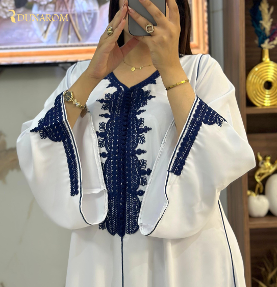 ✨ قفطان مغربي فاخر بفصالة كلوش