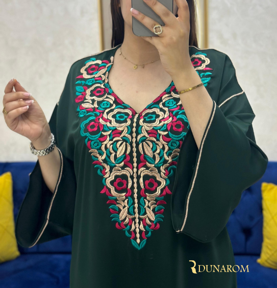 ❤️قفطان تطريز رباطي بالفصالة المخزنية