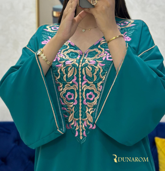 ❤️قفطان تطريز رباطي بالفصالة المخزنية
