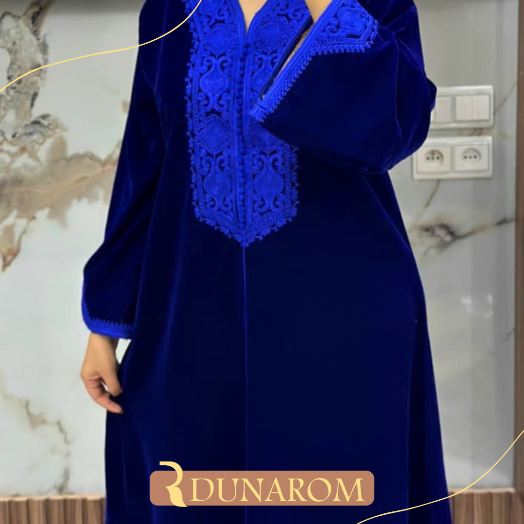 😍✨ قفطان مبرة تاج الفاخر