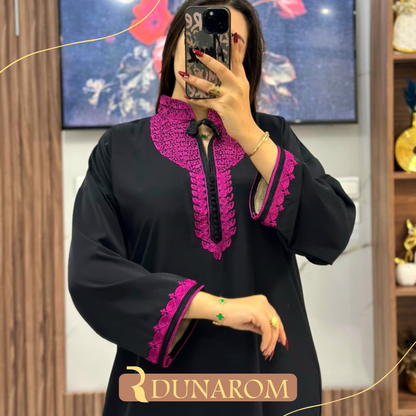 ❤️قفطان  أنيق الكريب السامبل (Copy)