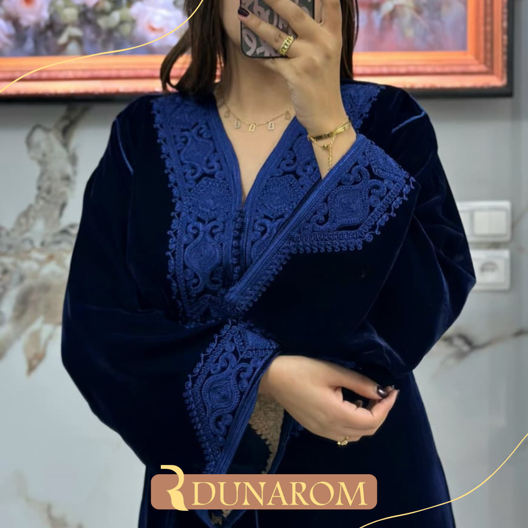 😍✨ قفطان مبرة تاج الفاخر