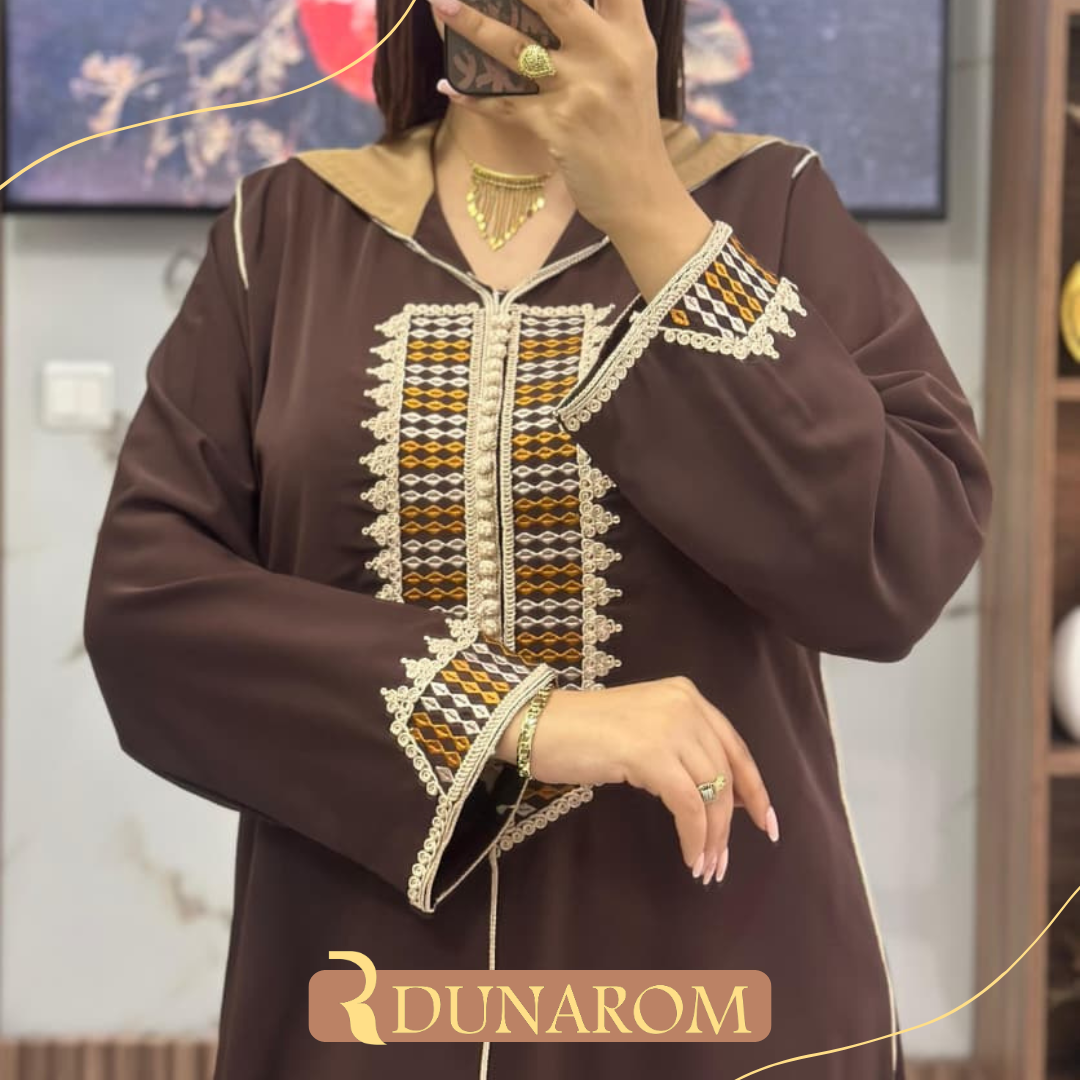 😍 جلابة كريب بفصالة مثالية