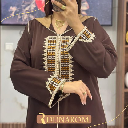 😍 جلابة كريب بفصالة مثالية