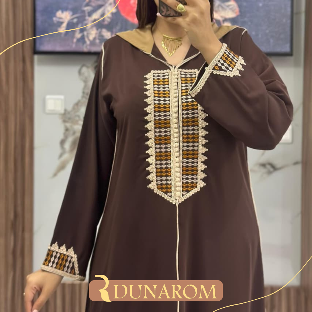 😍 جلابة كريب بفصالة مثالية