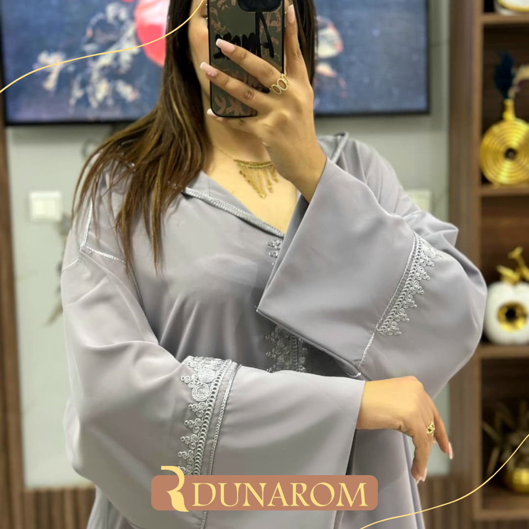 👑😍  جلابة مخزنية ثوب كريب