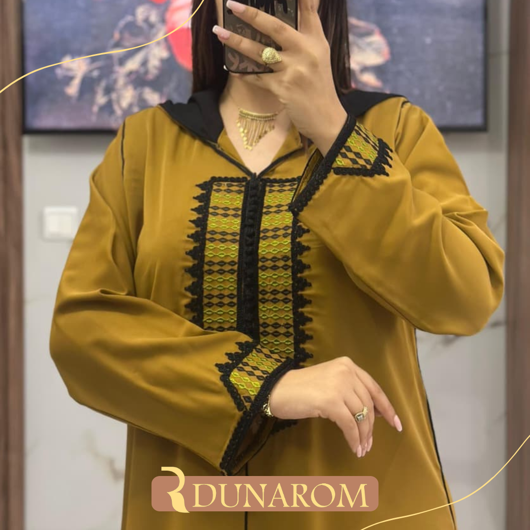 😍 جلابة كريب بفصالة مثالية