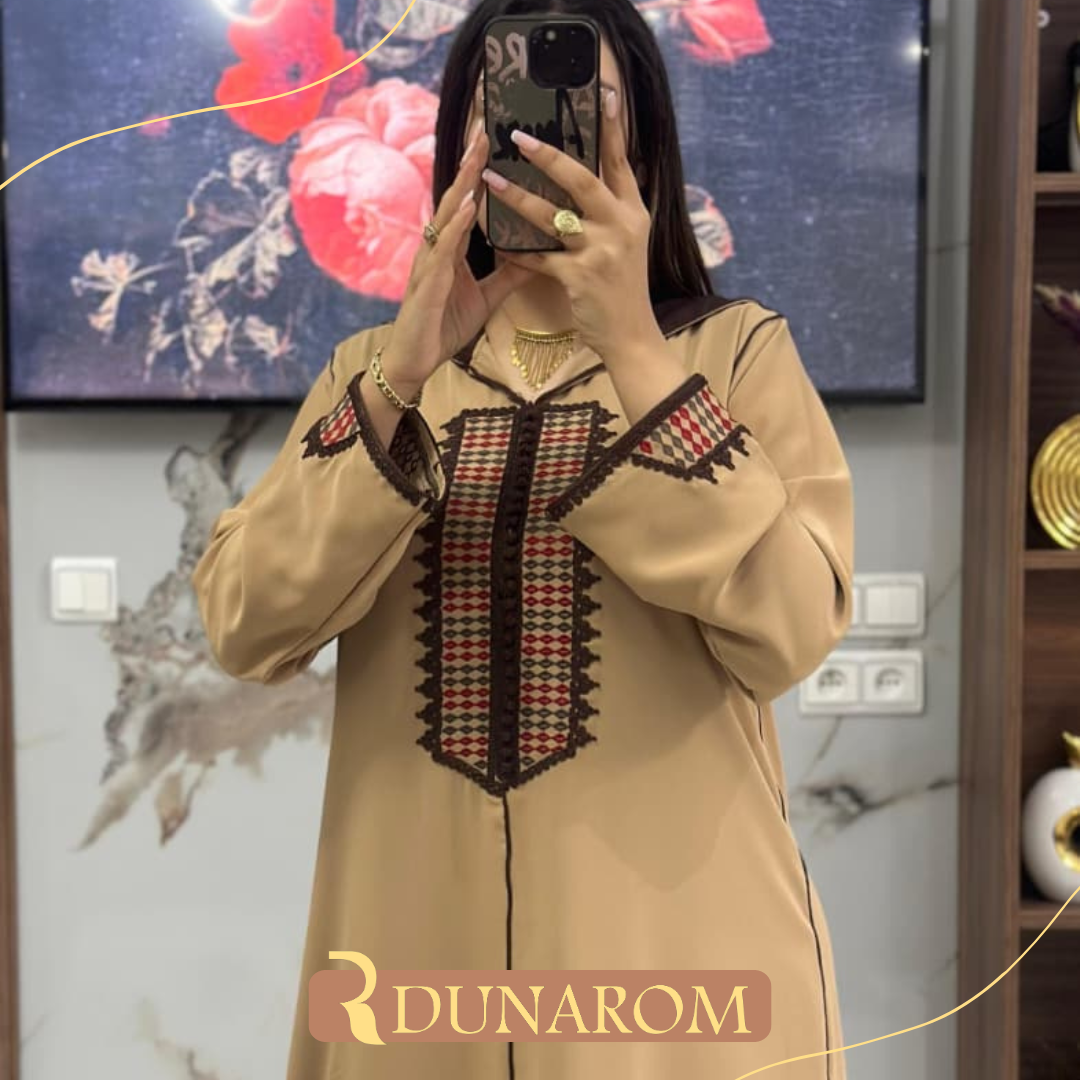 😍 جلابة كريب بفصالة مثالية