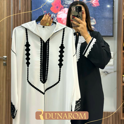 ❤️قفطان  أنيق الكريب السامبل (Copy)