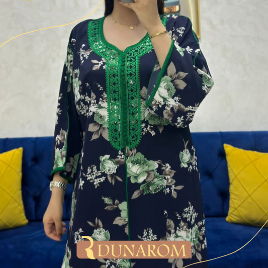 👑 قفطان مغربي بفصالة أنيقة وراقية