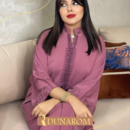 ❤️قفطان  أنيق الكريب السامبل