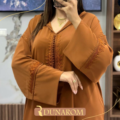 👑😍  جلابة مخزنية ثوب كريب