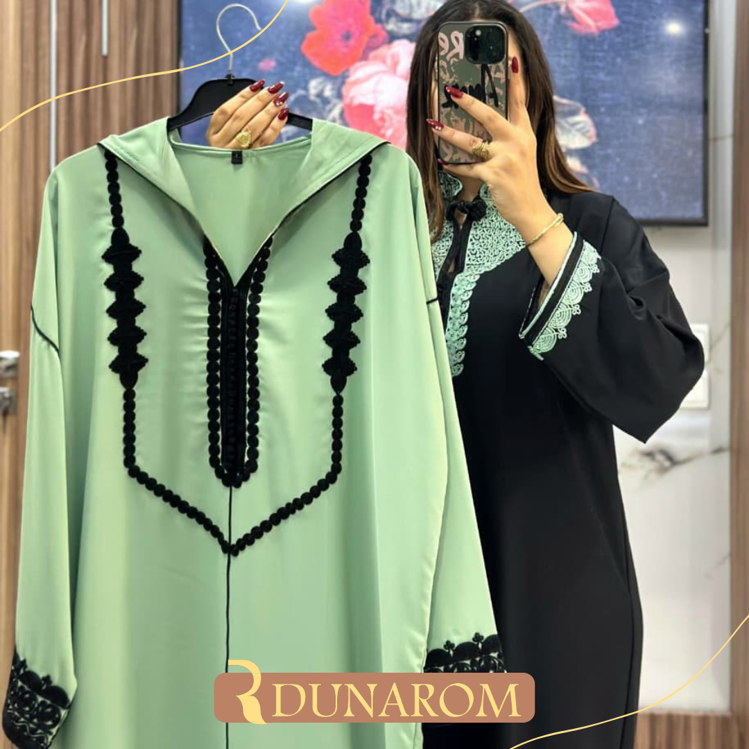 ❤️قفطان  أنيق الكريب السامبل (Copy)