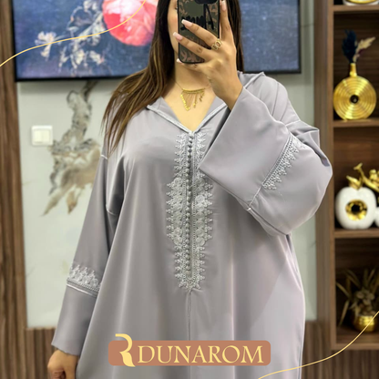 👑😍  جلابة مخزنية ثوب كريب