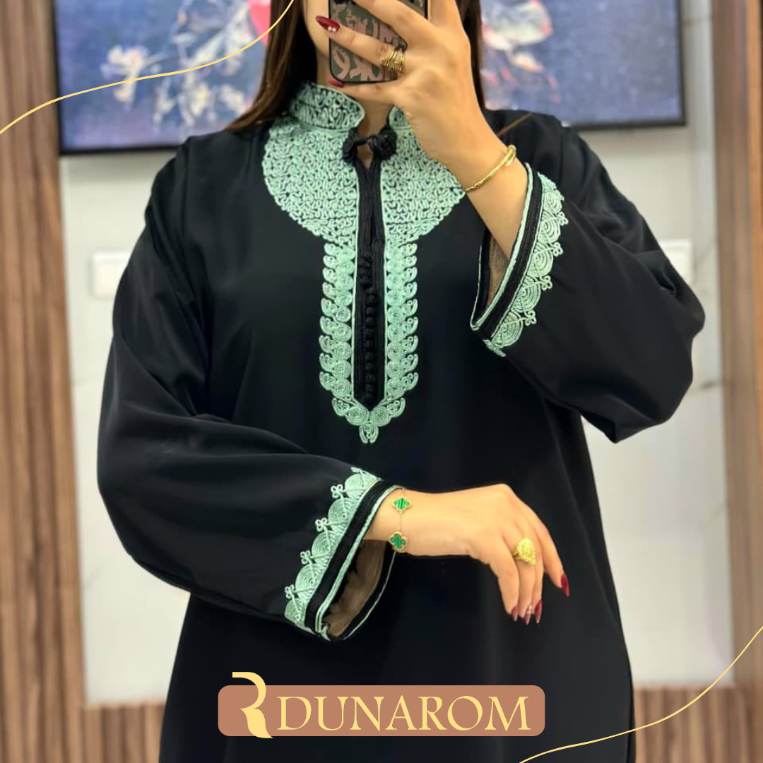 ❤️قفطان  أنيق الكريب السامبل (Copy)