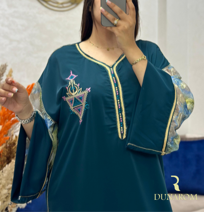 👑😍 قفطان خلالة تزرزيت أنيق فصالة مخزني
