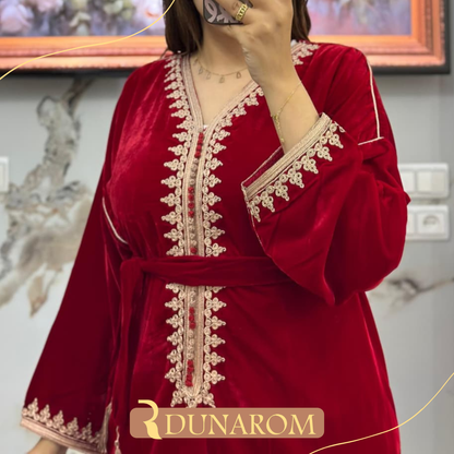 👑قفطان مبرة تاج الفاخر