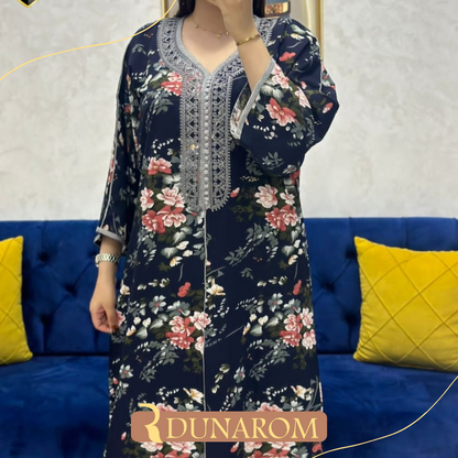 👑 قفطان مغربي بفصالة أنيقة وراقية