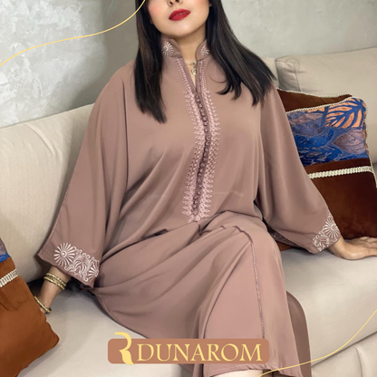 ❤️قفطان  أنيق الكريب السامبل