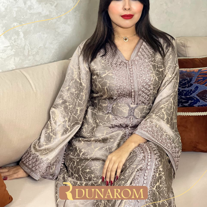 ❤️قفطان أنيق فصالة مثالية