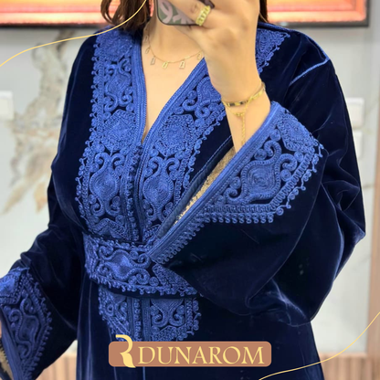 😍✨ قفطان مبرة تاج الفاخر