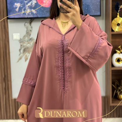 👑😍  جلابة مخزنية ثوب كريب