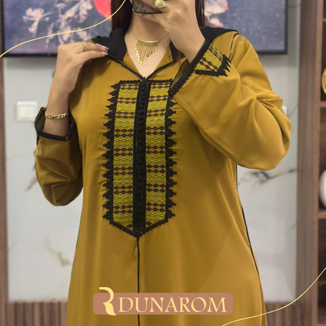 😍 جلابة كريب بفصالة مثالية