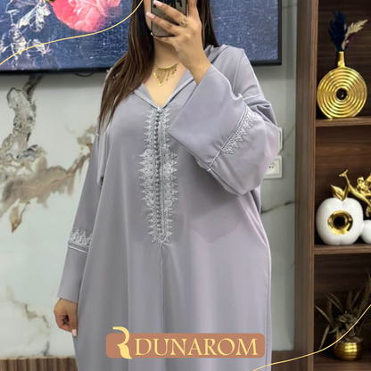 👑😍  جلابة مخزنية ثوب كريب