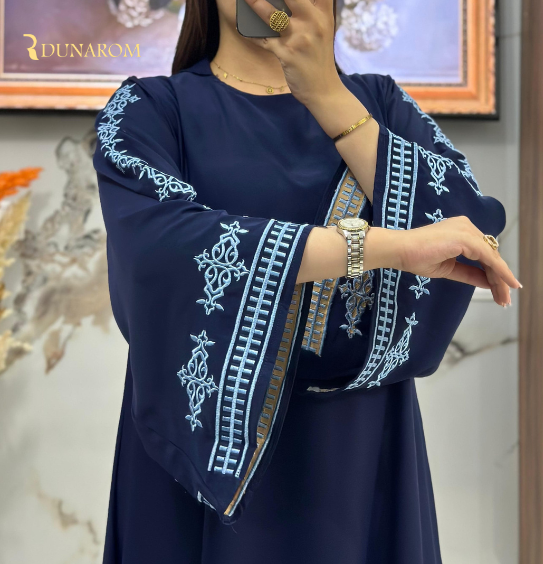 عباية مغربية عصرية مطرزة ✨