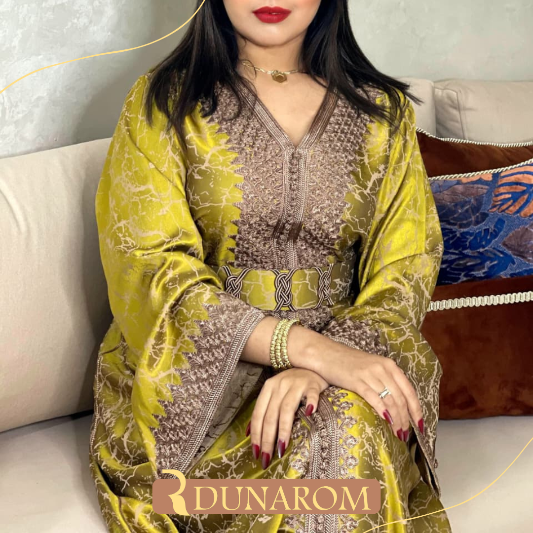 ❤️قفطان أنيق فصالة مثالية