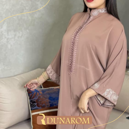 ❤️قفطان  أنيق الكريب السامبل