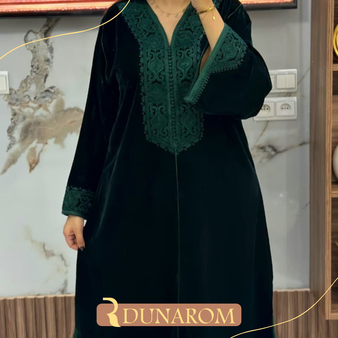 😍✨ قفطان مبرة تاج الفاخر