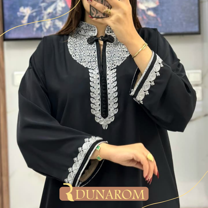 ❤️قفطان  أنيق الكريب السامبل (Copy)