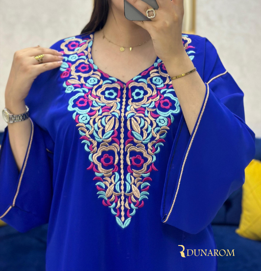 ❤️قفطان تطريز رباطي بالفصالة المخزنية