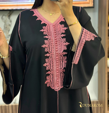 ✨ قفطان مغربي فاخر بفصالة كلوش