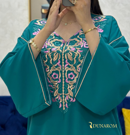 ❤️قفطان تطريز رباطي بالفصالة المخزنية
